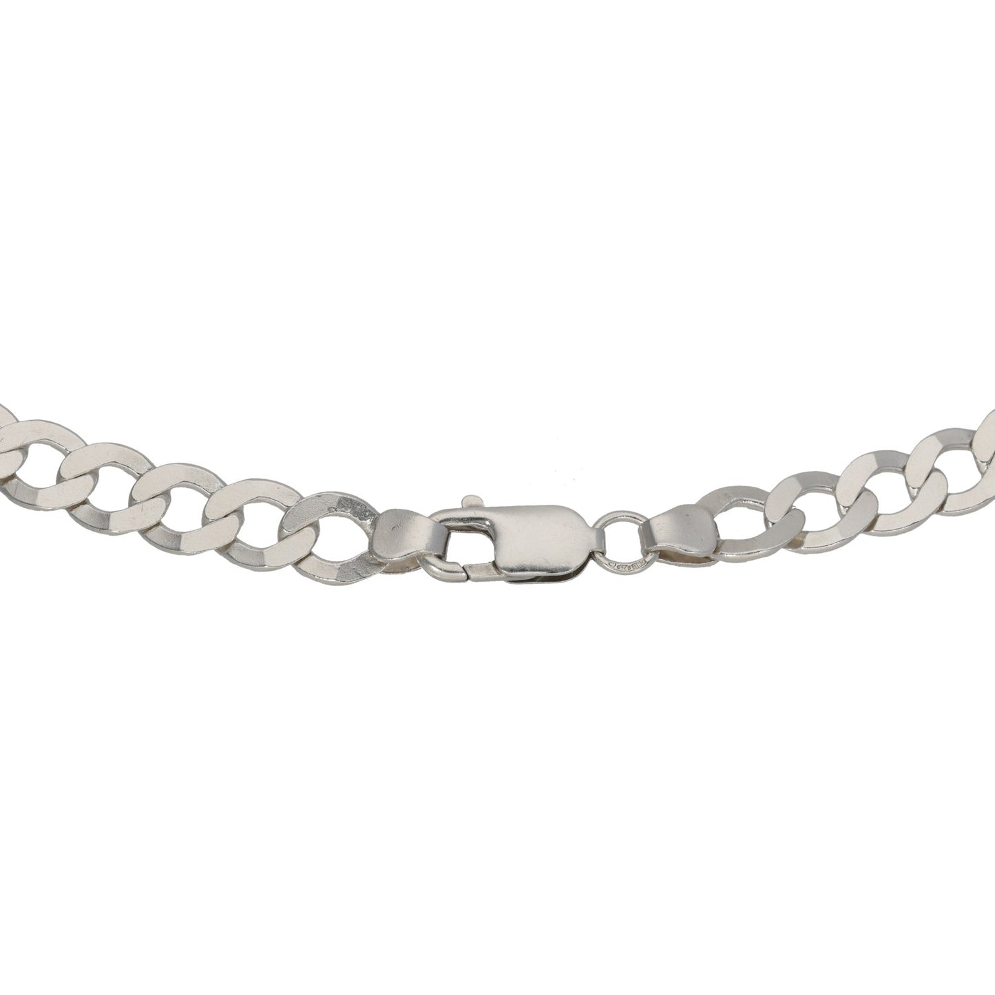 Sterling Silver Curb Chain 24"