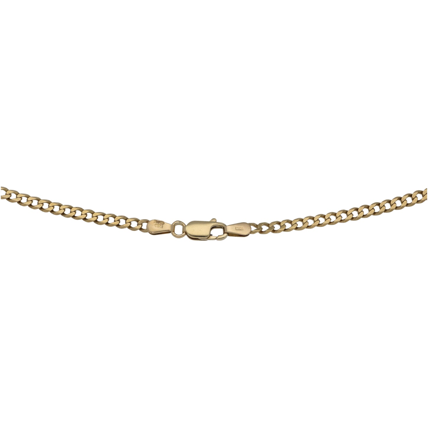 9ct Gold Curb Chain 24"