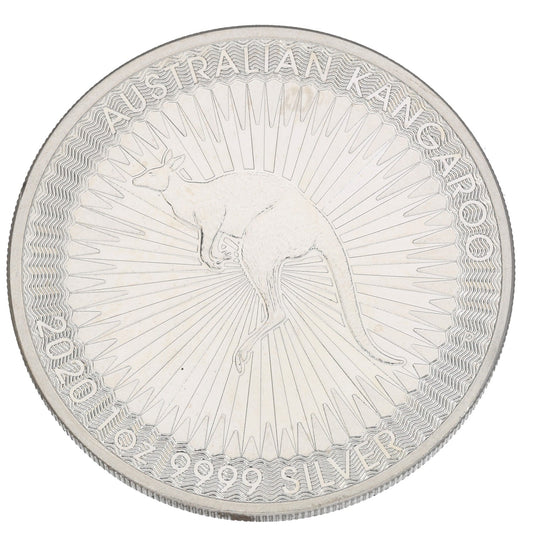 Fine Silver Australian Kangaroo 1 OZ Coin 2020