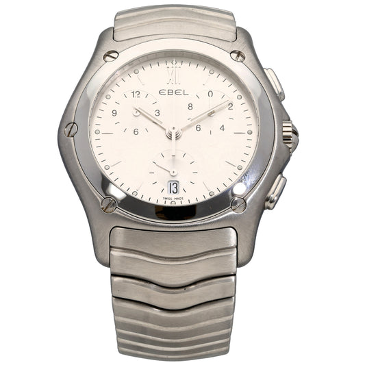 Ebel Classic Wave E9251F41 40mm Stainless Steel Watch