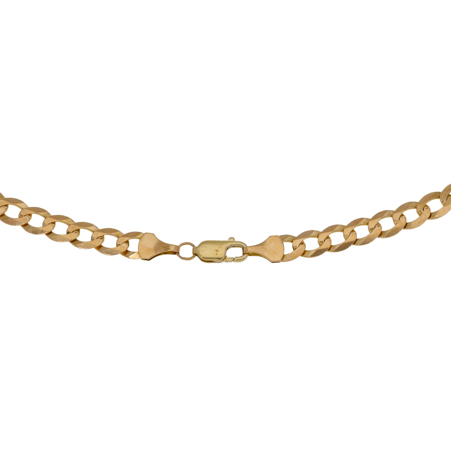 9ct Gold Curb Chain 20"