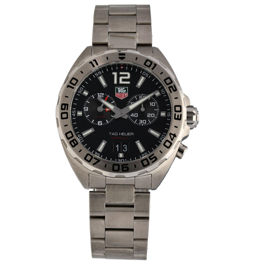 Tag Heuer Formula 1 WAZ111A 41mm Stainless Steel Watch (Ex-Display)