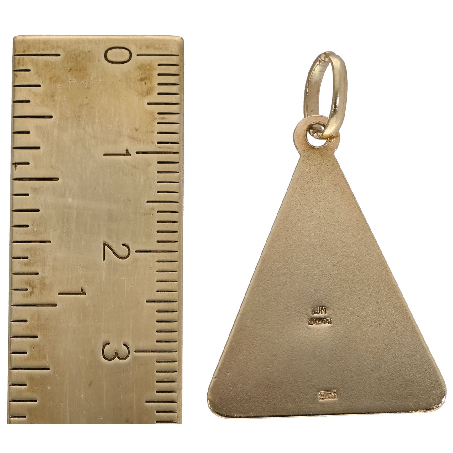 9ct Gold St Christopher Pendant