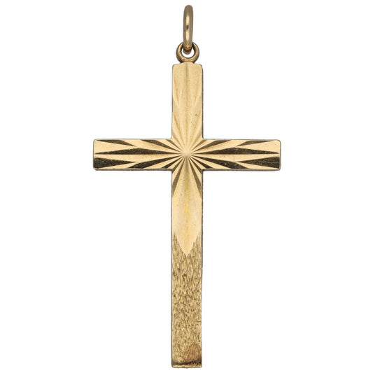 9ct Gold Cross Pendant