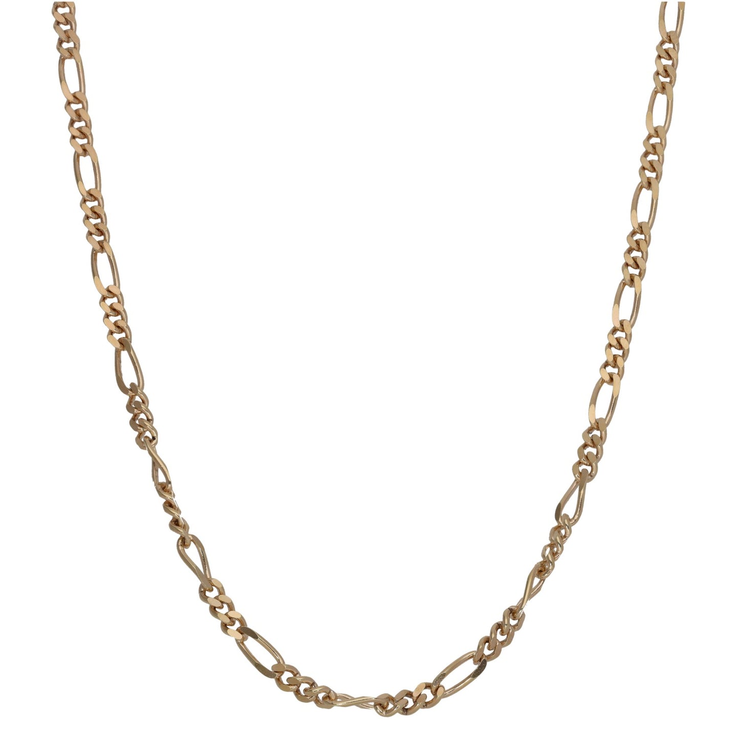 9ct Gold Figaro Chain 18"