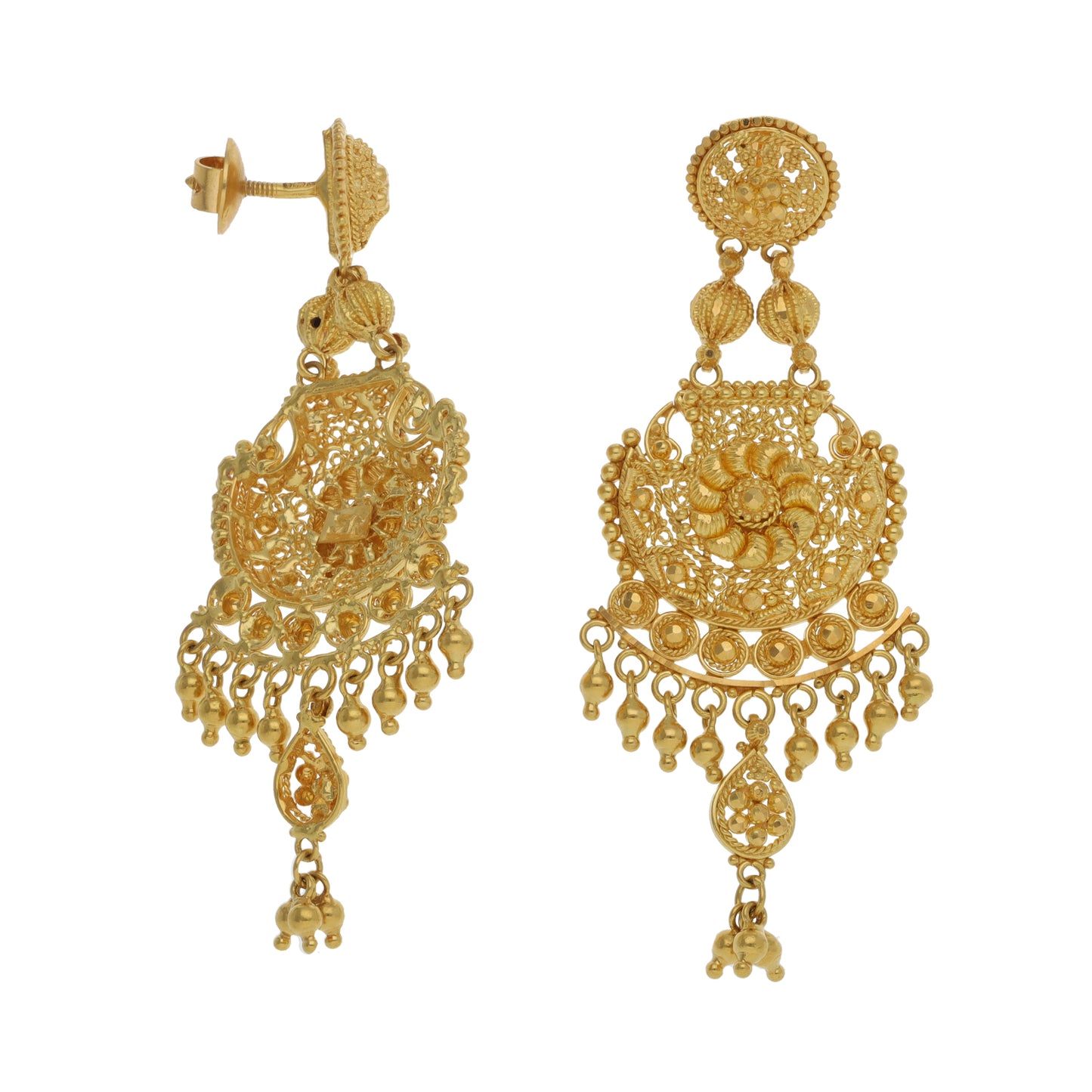 22ct Gold Alternative Earrings