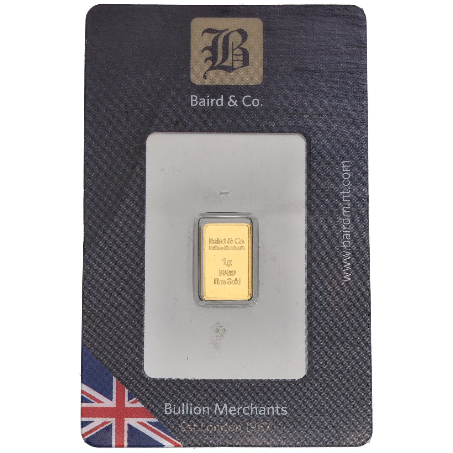 24ct 1g Gold Bar
