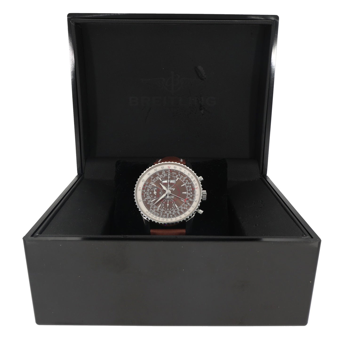 Breitling Montbrillant Datora A21330 43mm Stainless Steel Watch