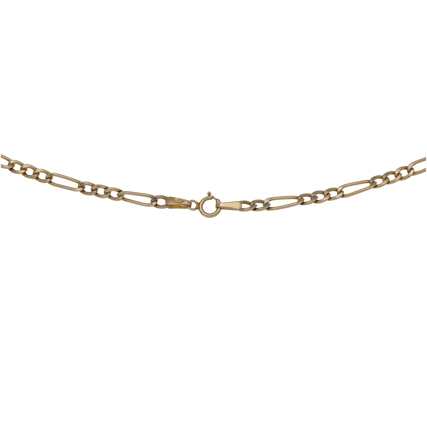 9ct Gold Figaro Chain 20"