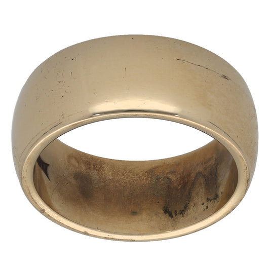 9ct Gold Plain Wedding Ring Size K