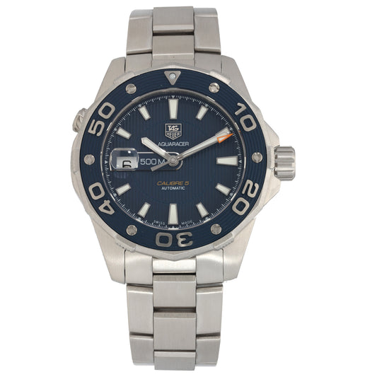 Tag Heuer Aquaracer WAJ2112 43mm Stainless Steel Watch
