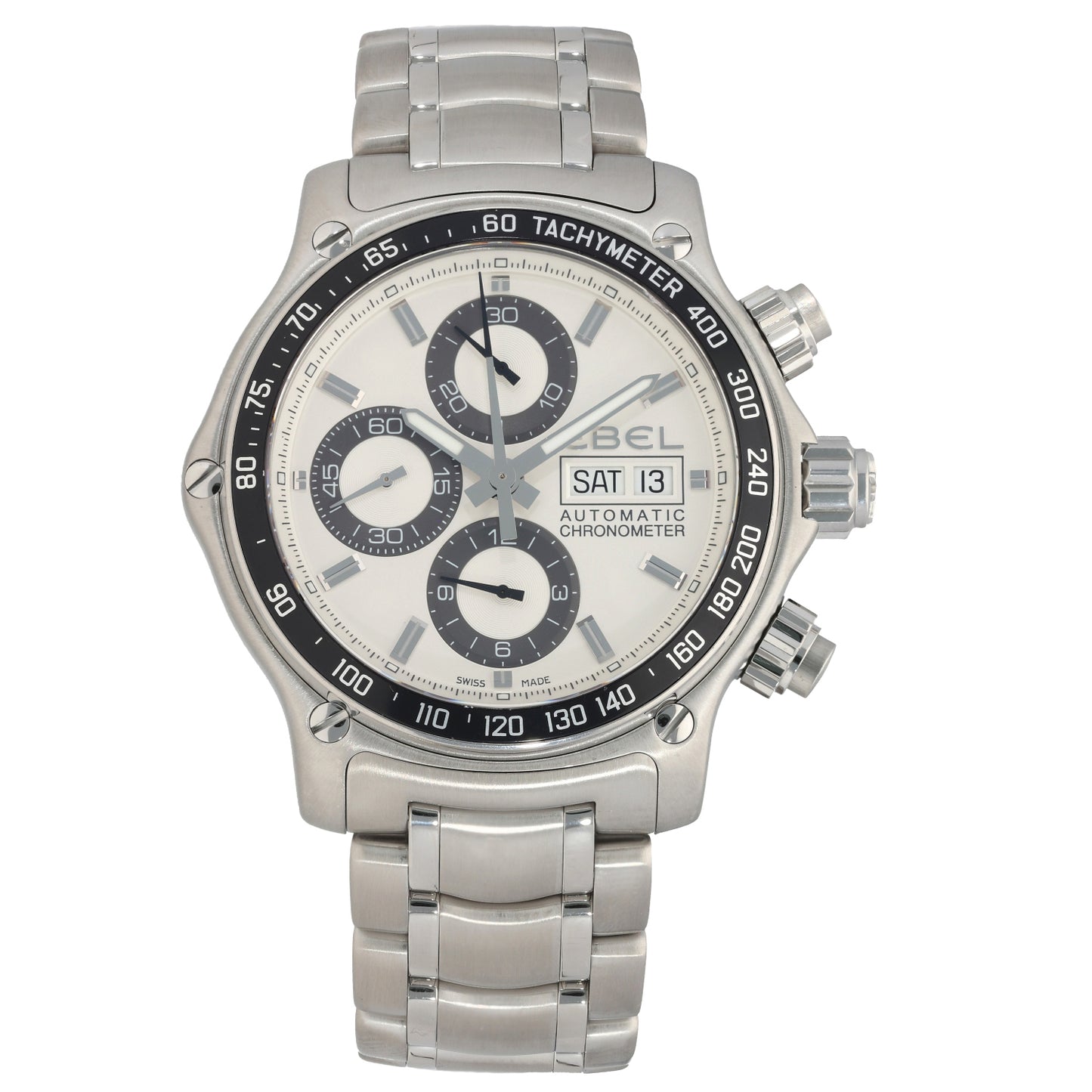 Ebel 1911 Discovery E9750l62 44mm Stainless Steel Watch