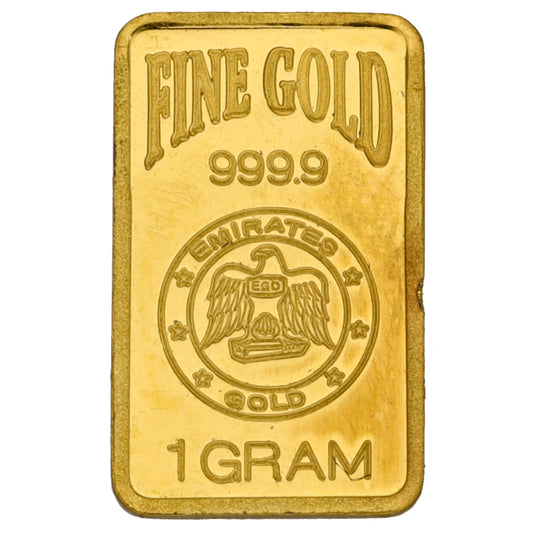 24ct 1g Gold Bar