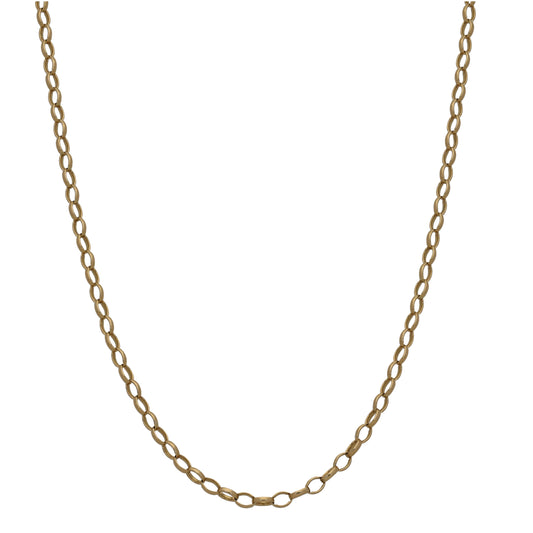 9ct Gold Belcher Chain 20"