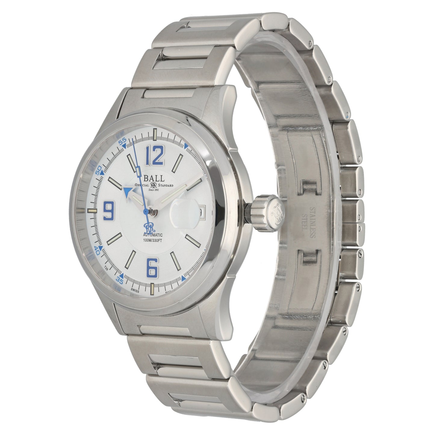 Ball Fireman Racer NM2088C 40mm Stainless Steel Watch