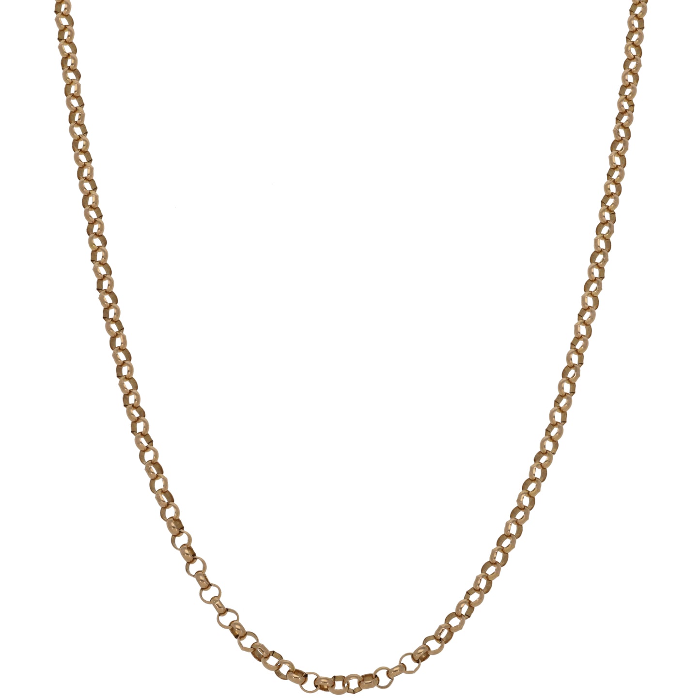 9ct Gold Belcher Chain 28"