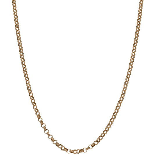 9ct Gold Belcher Chain 28"