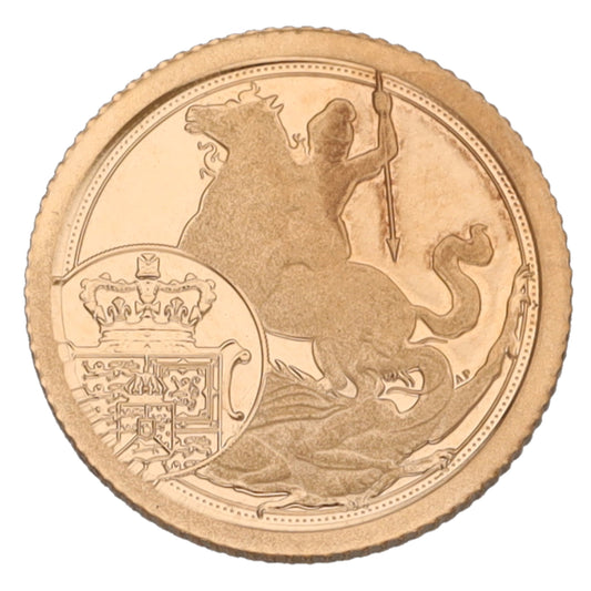 22ct Gold King Charles III Eighth Sovereign Coin 2025