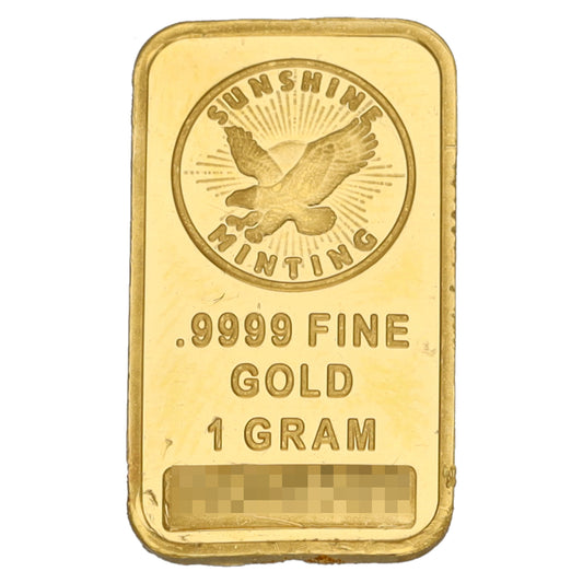 24ct 1g Gold Bar