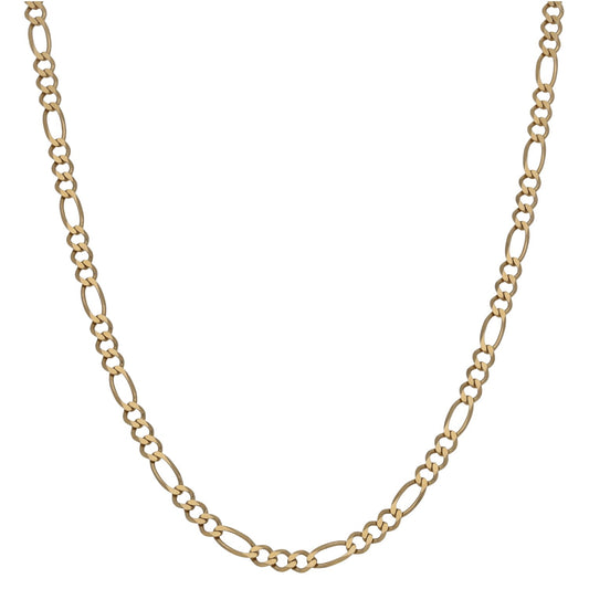 9ct Gold Figaro Chain 22"