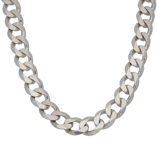Sterling Silver Curb Chain 22"