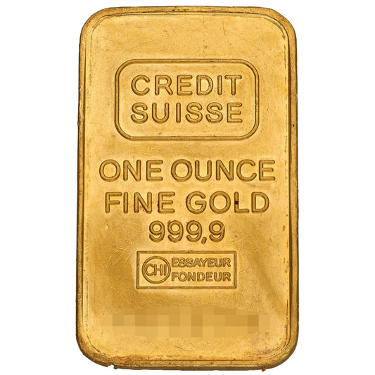 24ct 1 OZ Gold Bar