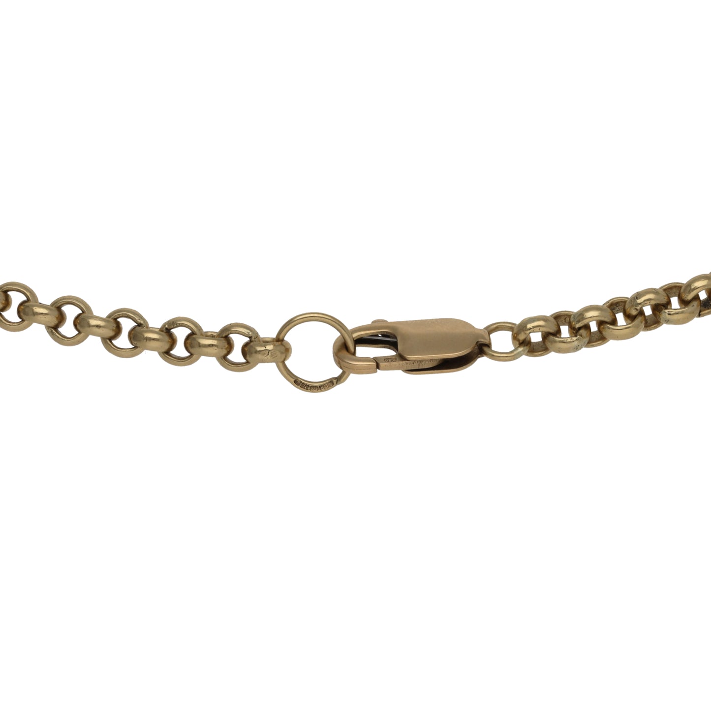 9ct Gold Belcher Chain 22"