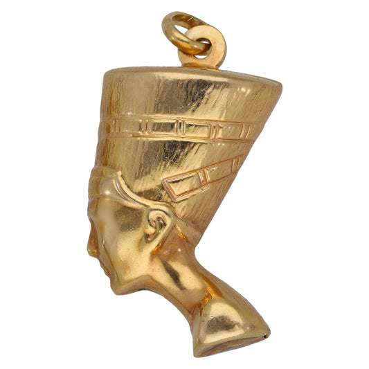 9ct Gold Nefertiti Pendant