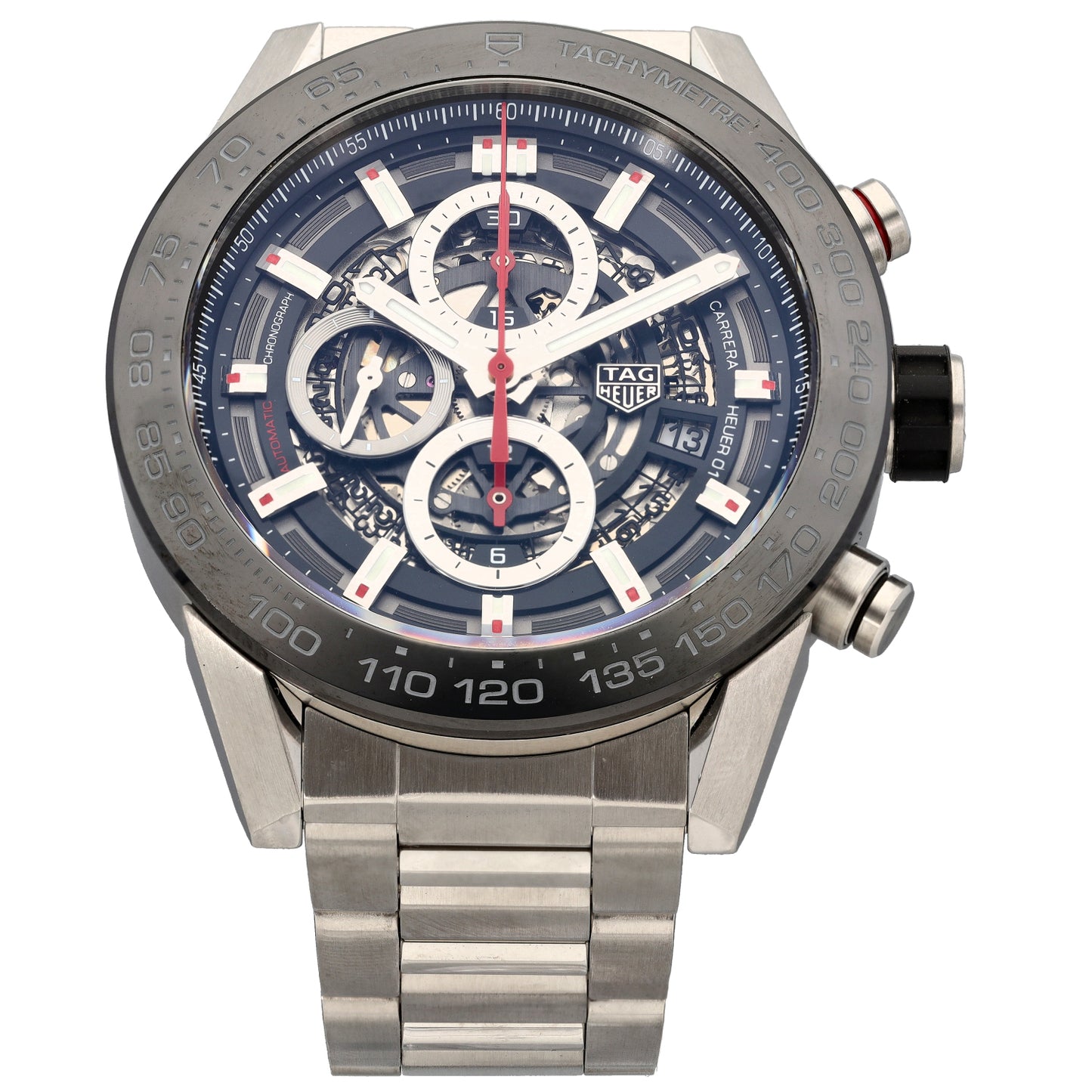 Tag Heuer Carrera CAR2A1W-0 43mm Stainless Steel Watch