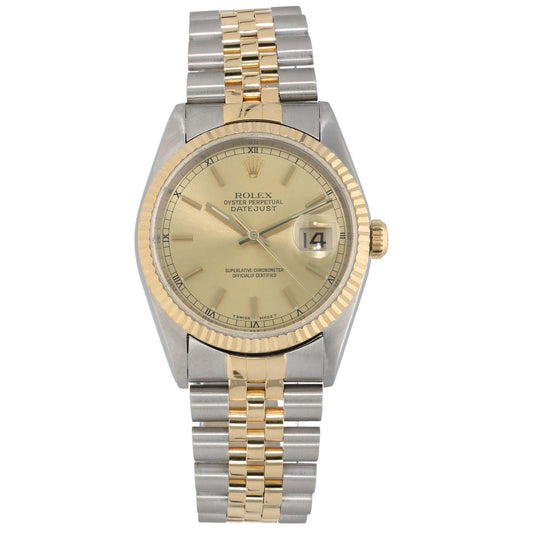 Rolex Datejust 16233 36mm Bi-Colour Watch