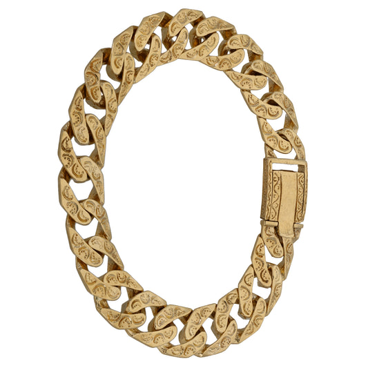 9ct Gold Curb Bracelet