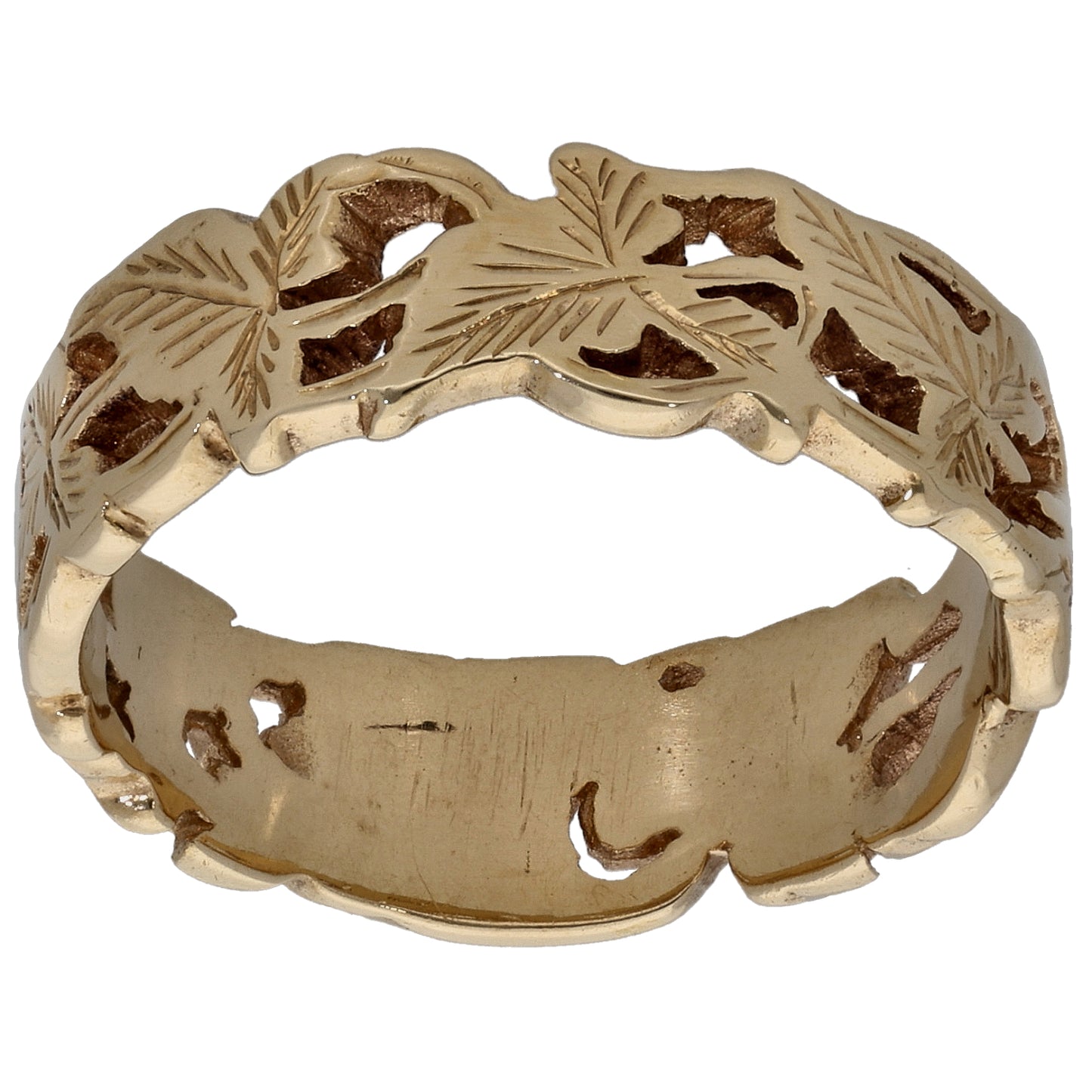 9ct Gold Alternative Ring Size O