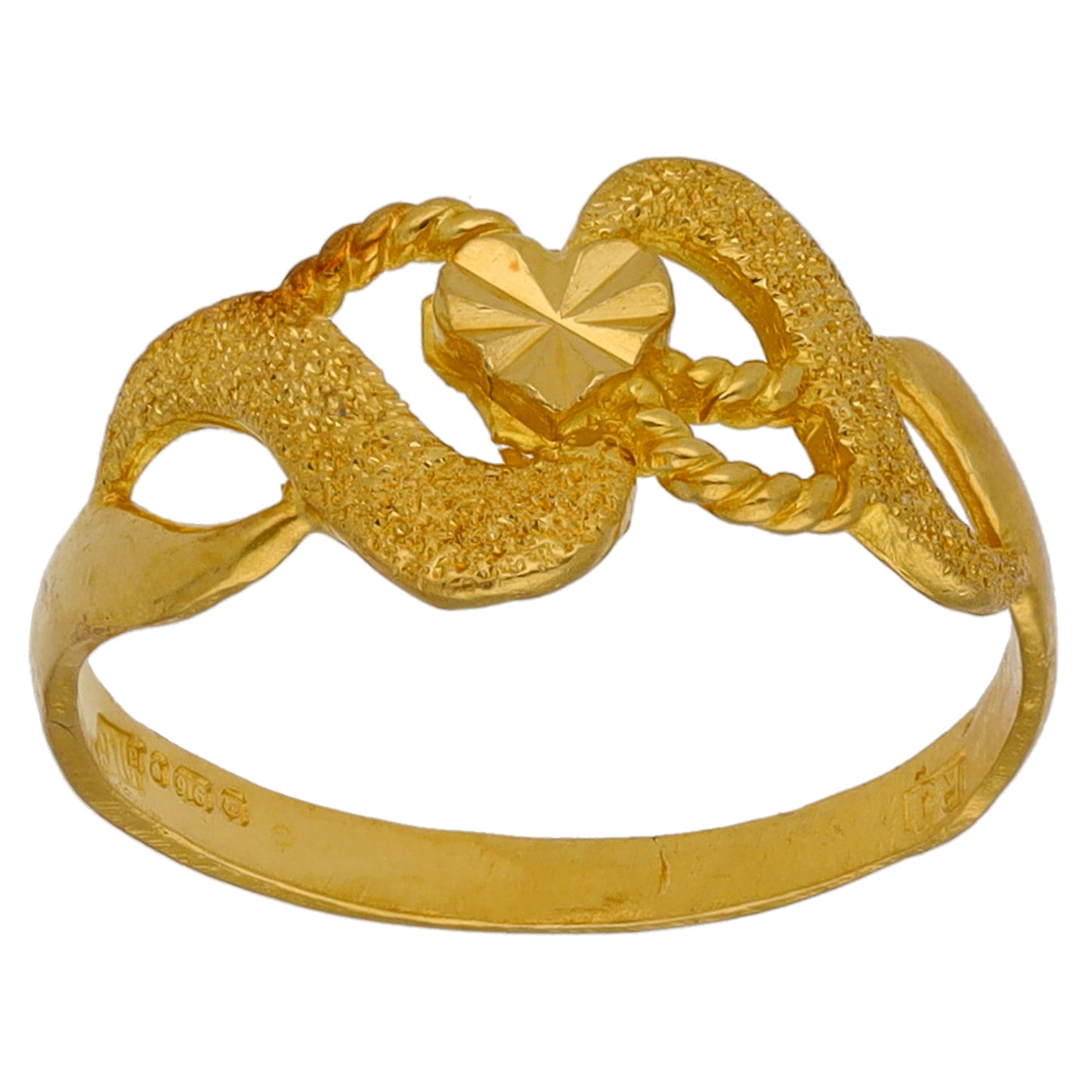 22ct Gold Dress/Cocktail Ring Size M