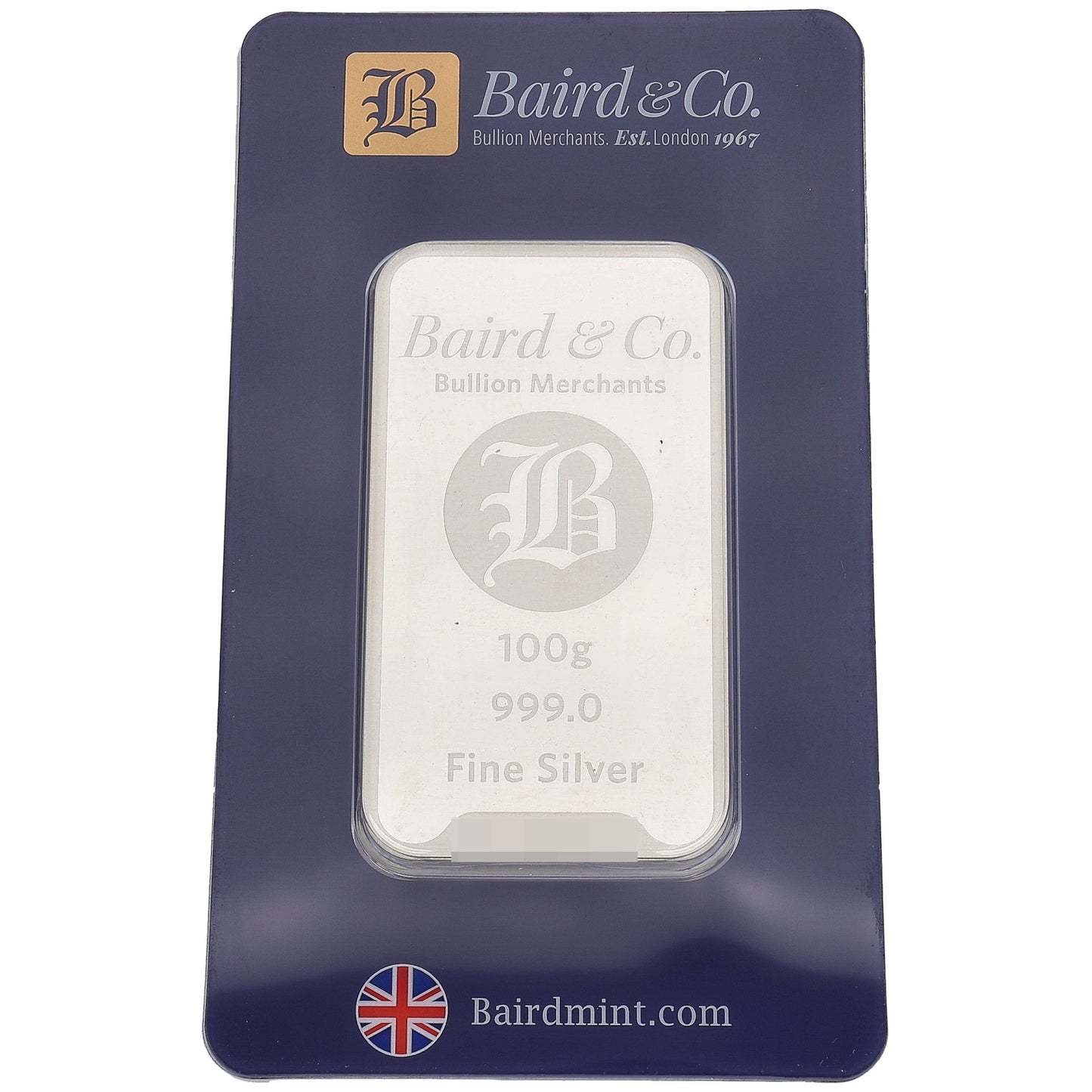 Fine Silver 100g Bar