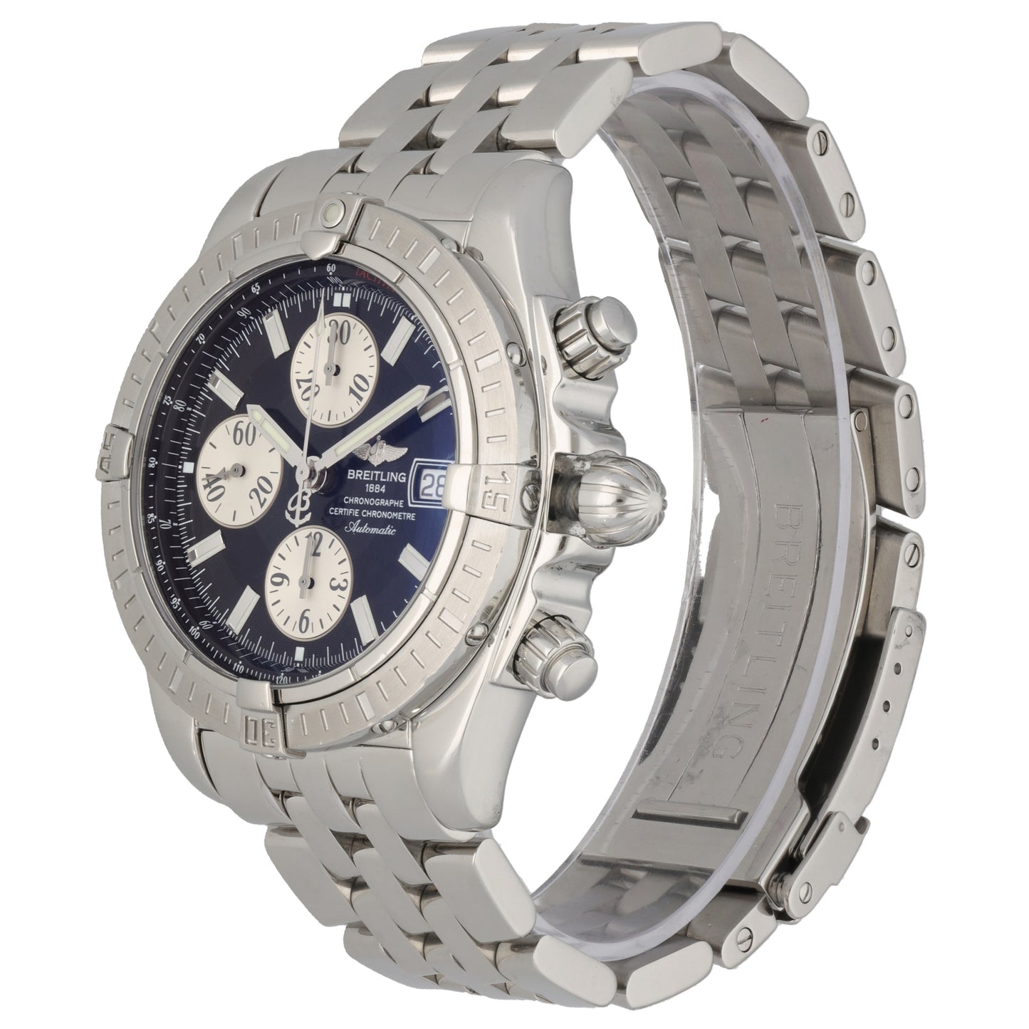 Breitling Chronomat Evolution A13356 44mm Stainless Steel Watch