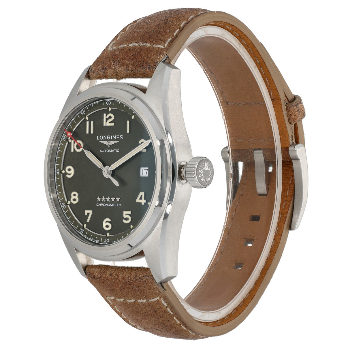 Longines Spirit L3.810.4.03.2 40mm Stainless Steel Watch