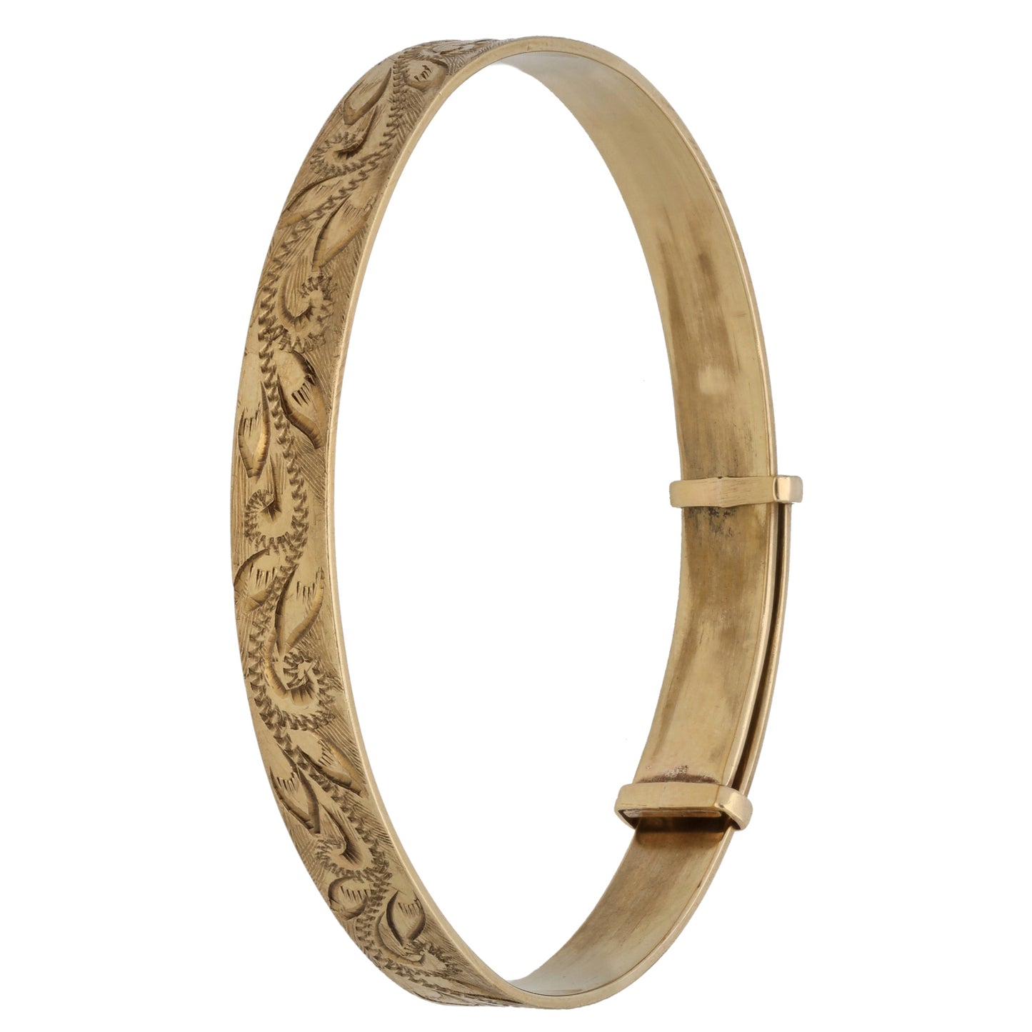 9ct Gold Expanding Bangle