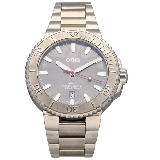 Oris Aquis 7730 43.5mm Stainless Steel Watch