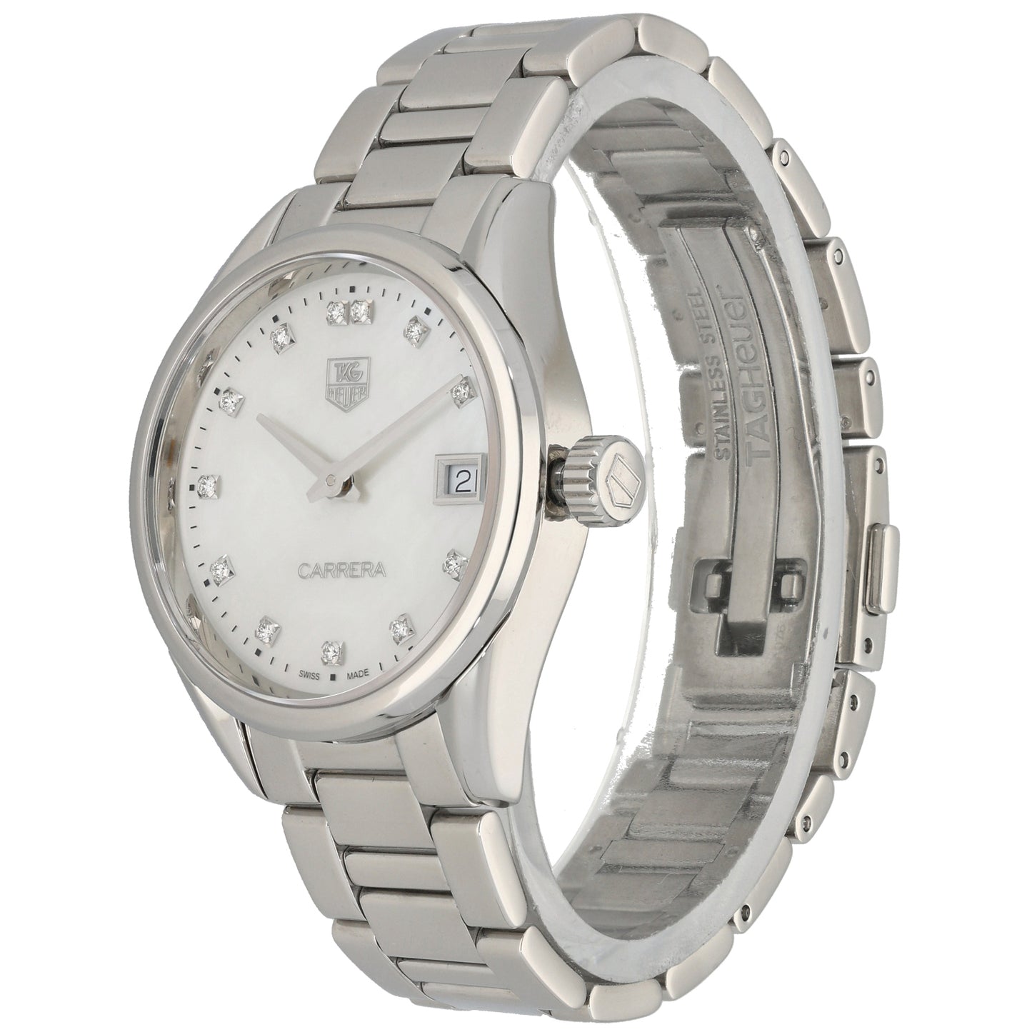 Tag Heuer Carrera WAR1314 32mm Stainless Steel Watch