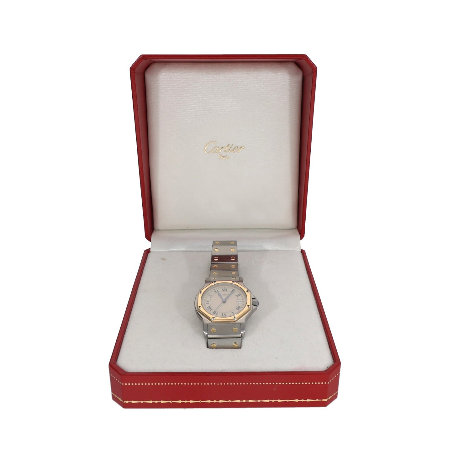Cartier Santos 187902 29mm Bi-Colour Watch