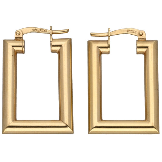 9ct Gold Hoop Earrings