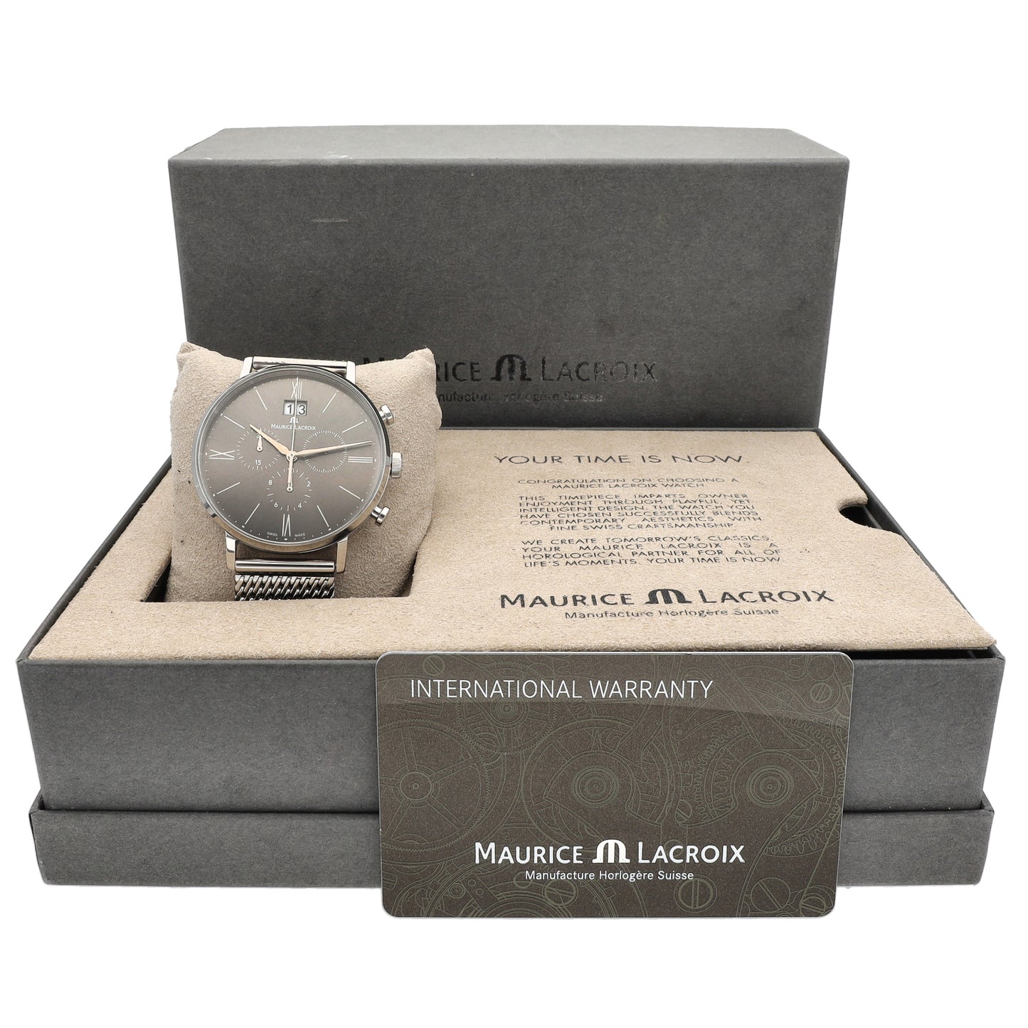 Maurice Lacroix Eliros EL1088 40mm Stainless Steel Watch