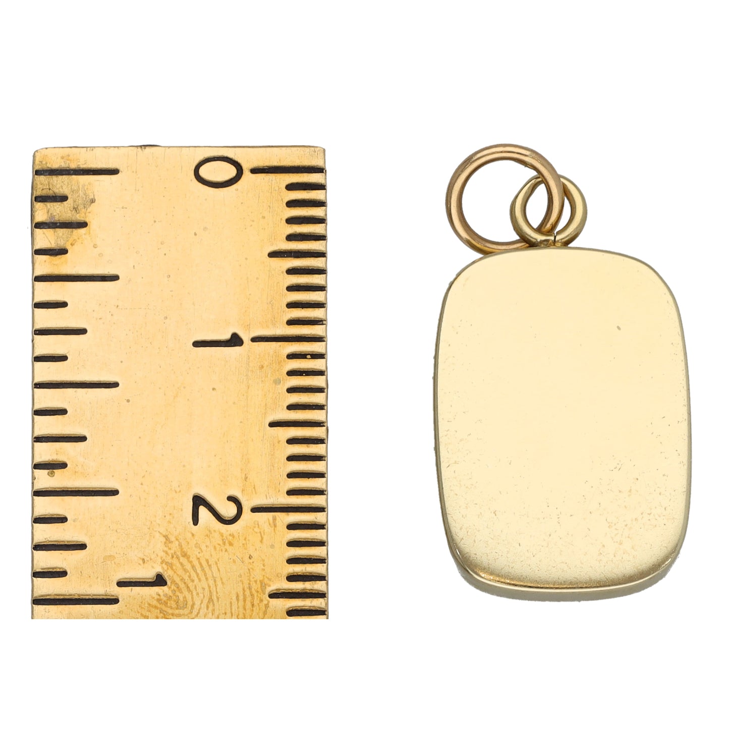 9ct Gold Ingot Pendant