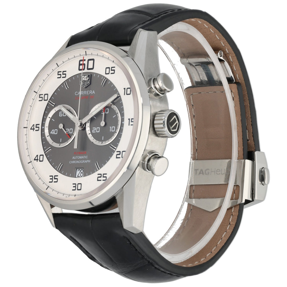 Tag Heuer Carrera CAR2B11 43mm Stainless Steel Watch
