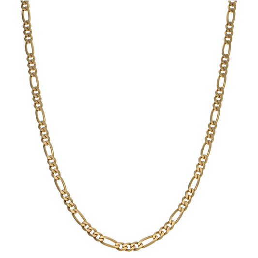 9ct Gold Figaro Chain 20"