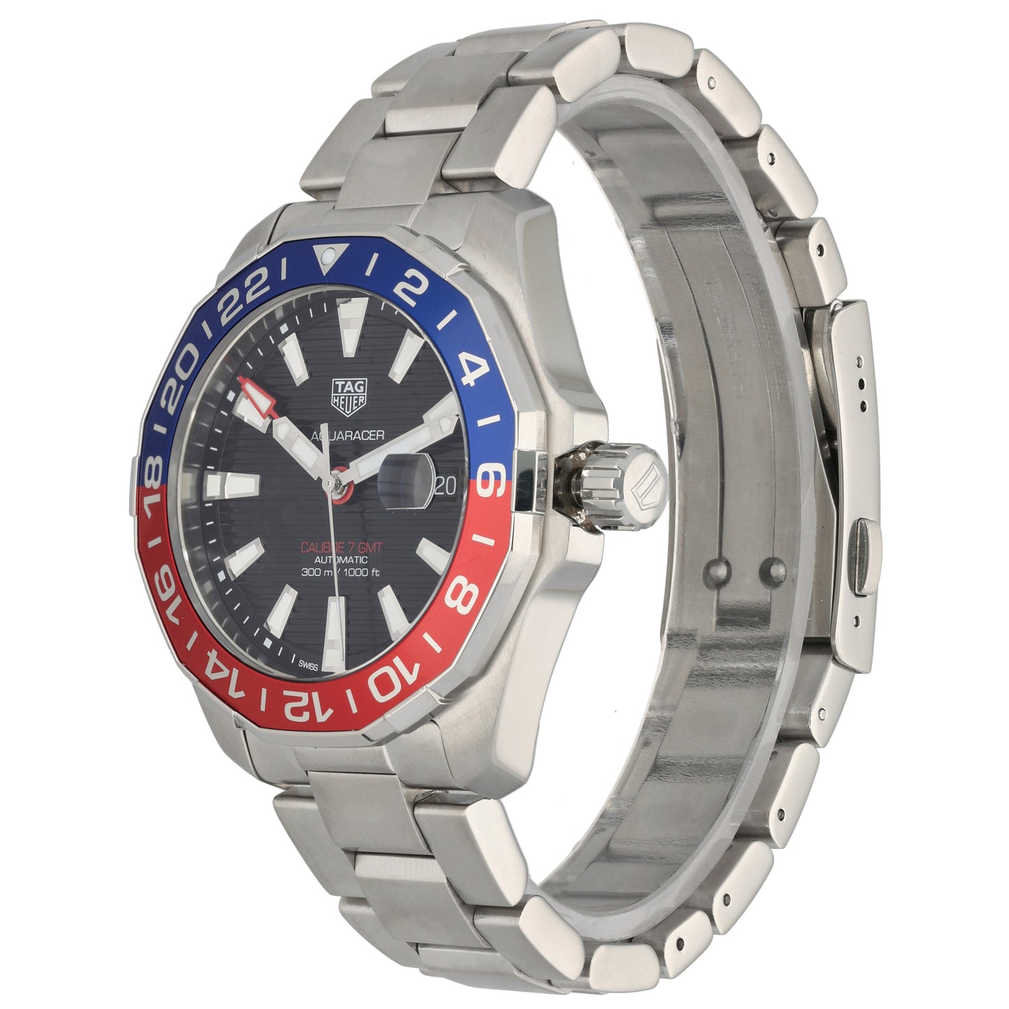 Tag Heuer Aquaracer WAY201F-0 43mm Stainless Steel Watch