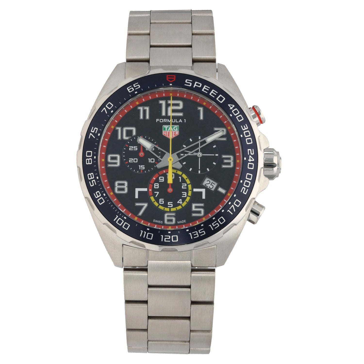 TAG Heuer Formula 1 Red Bull Racing, blue dial, stainless steel
