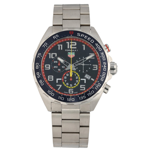 TAG Heuer Formula 1 Red Bull Racing, blue dial, stainless steel
