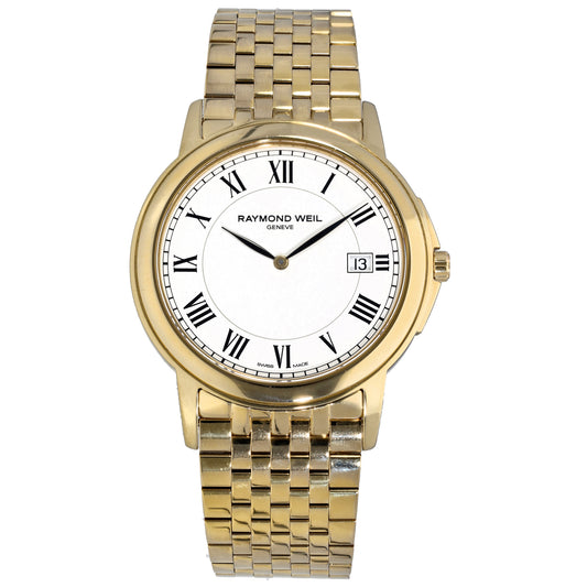 Raymond Weil Tradition 5466 39mm Gold Plated Watch