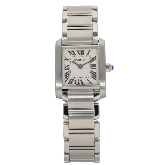Cartier Tank Francaise W51008Q3 20mm Stainless Steel Watch